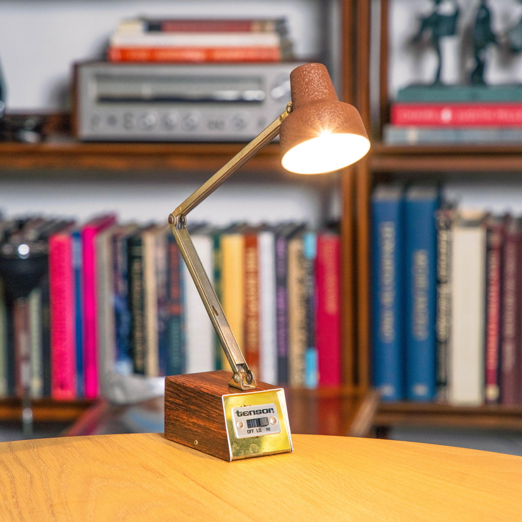 Vintage Tensor Folding Two-Setting Desk Task Lamp l | Mid Century