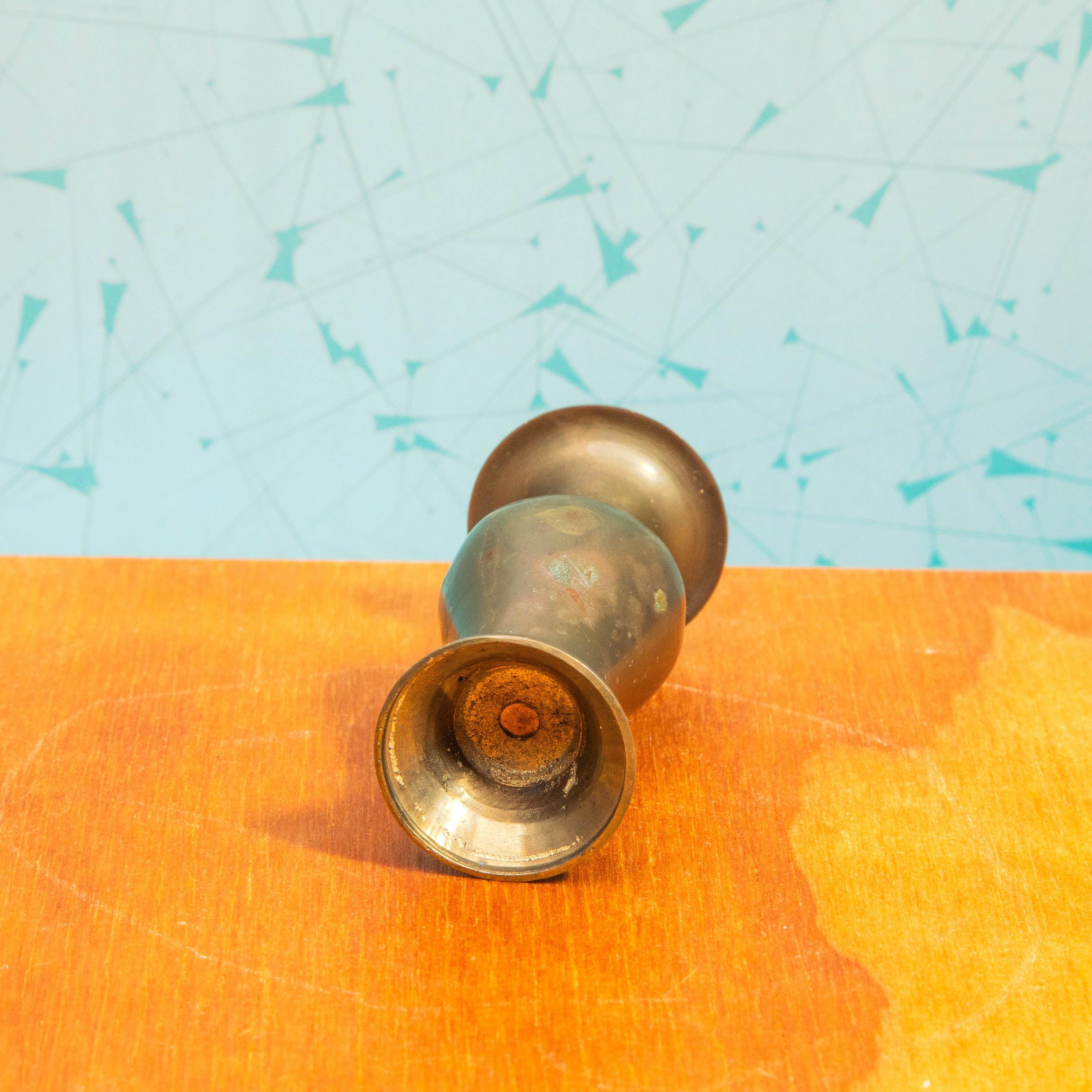 Vintage Mini Brass Bud Vase