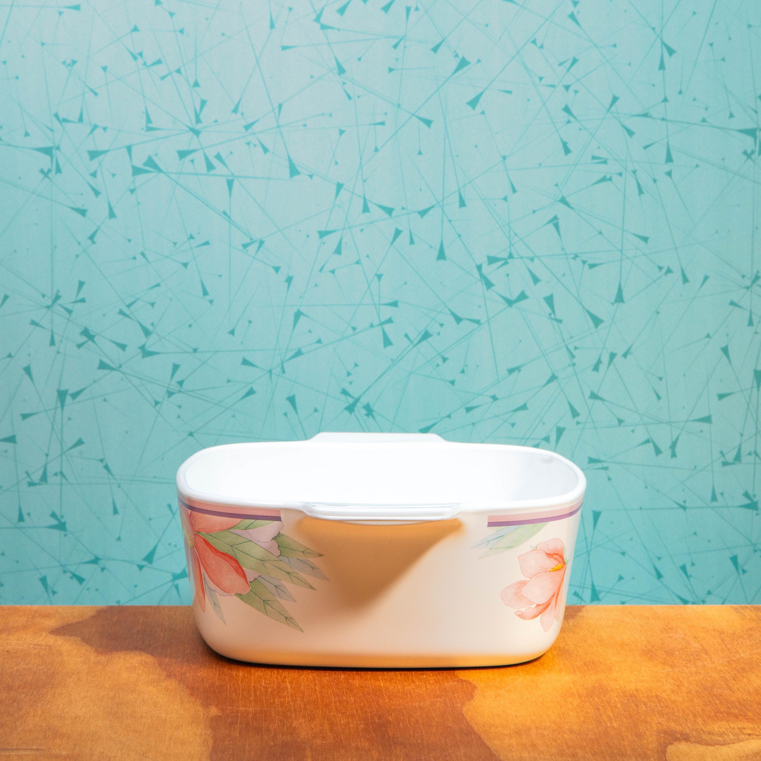 Vintage Corning Ware Peony A-1 1/2-B 1.5 Liter Baking Dish (No Lid) | Mid Century Bakeware