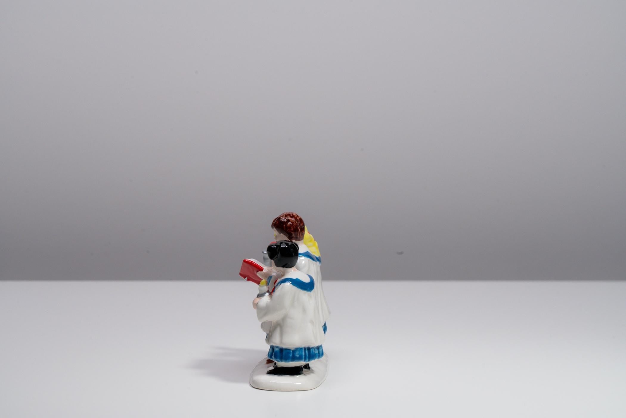 Vintage Department 56 Snow Village Accessory - Sunday School Serenade | Christmas Decoration