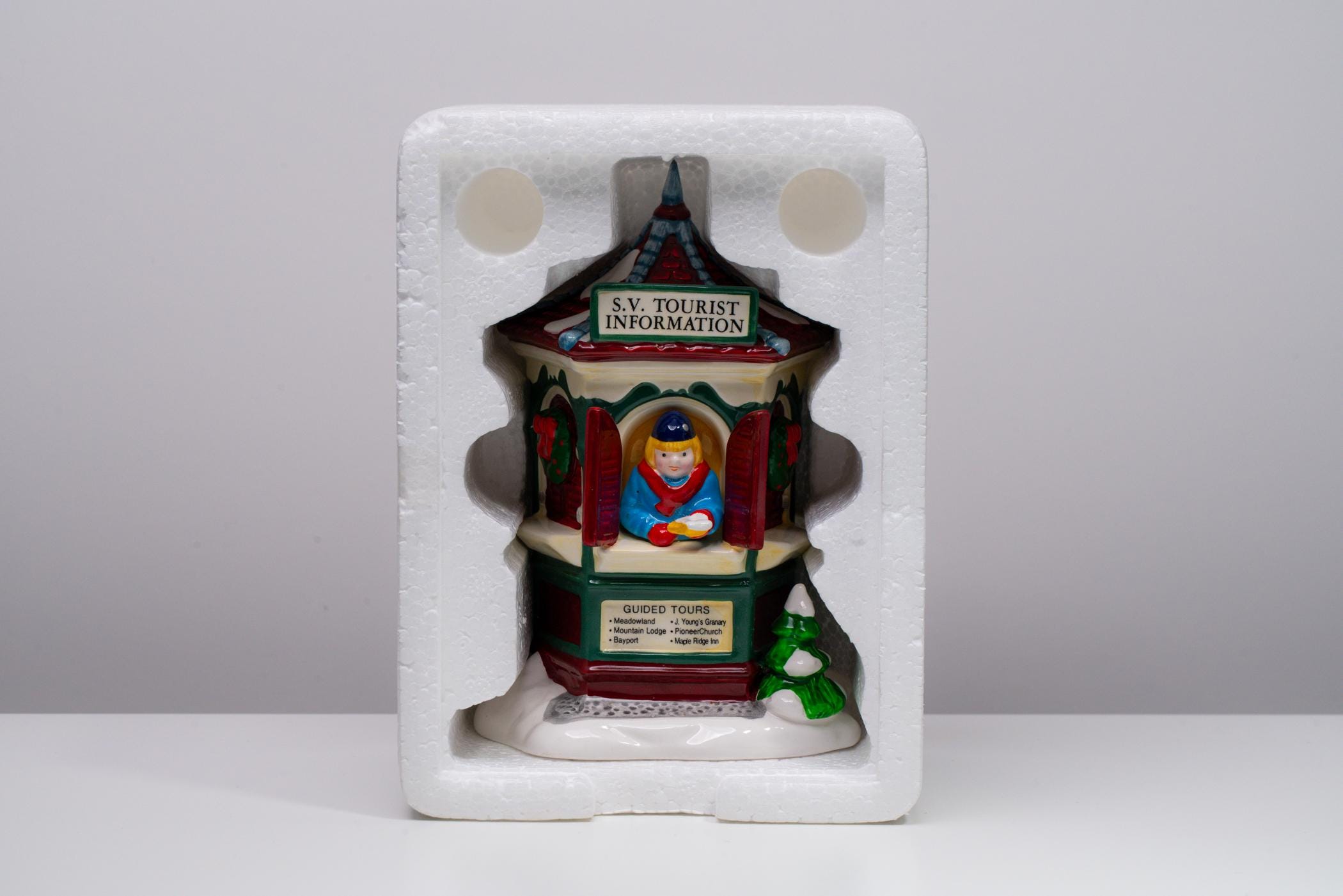 Vintage Department 56 Snow Village Accessory - Tour the Village | Christmas Decoration