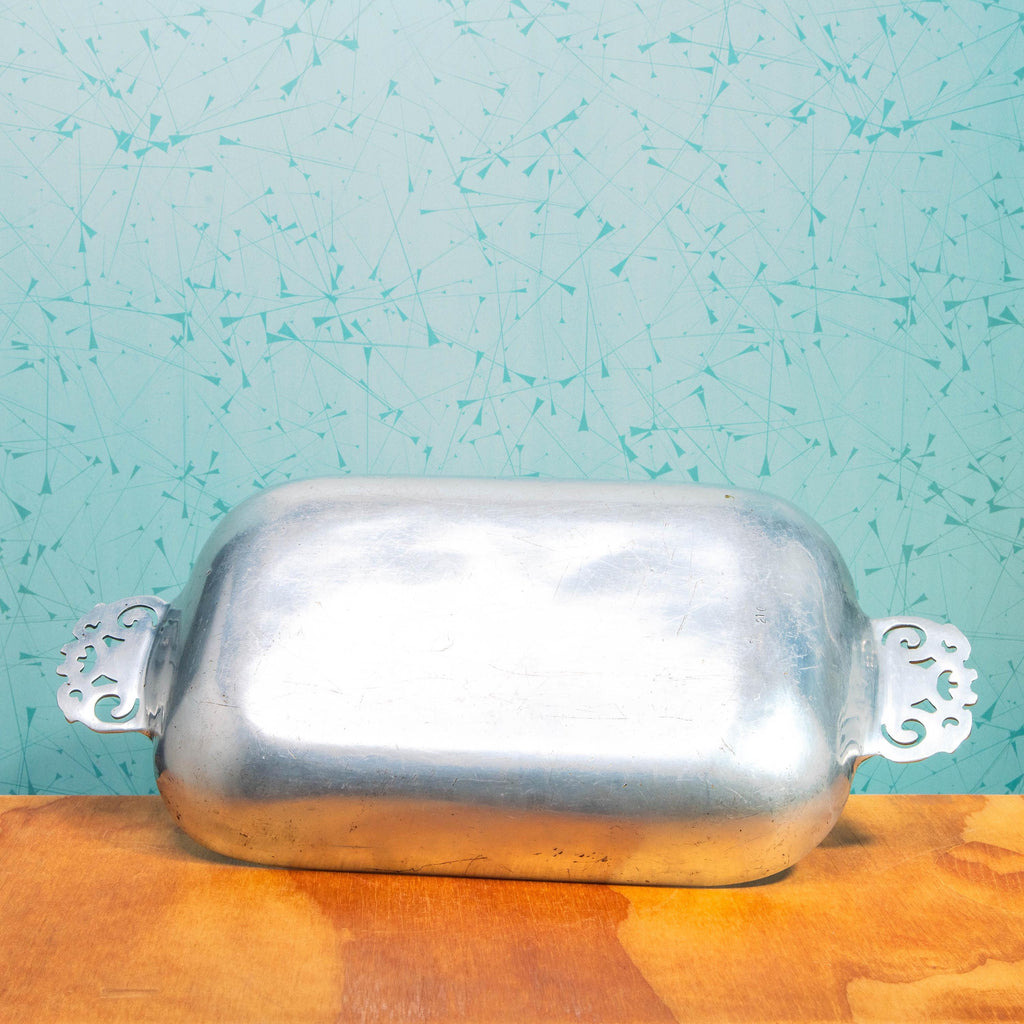 Vintage Nambe 210 Metal Alloy Baking Dish | Mid Century Cookware