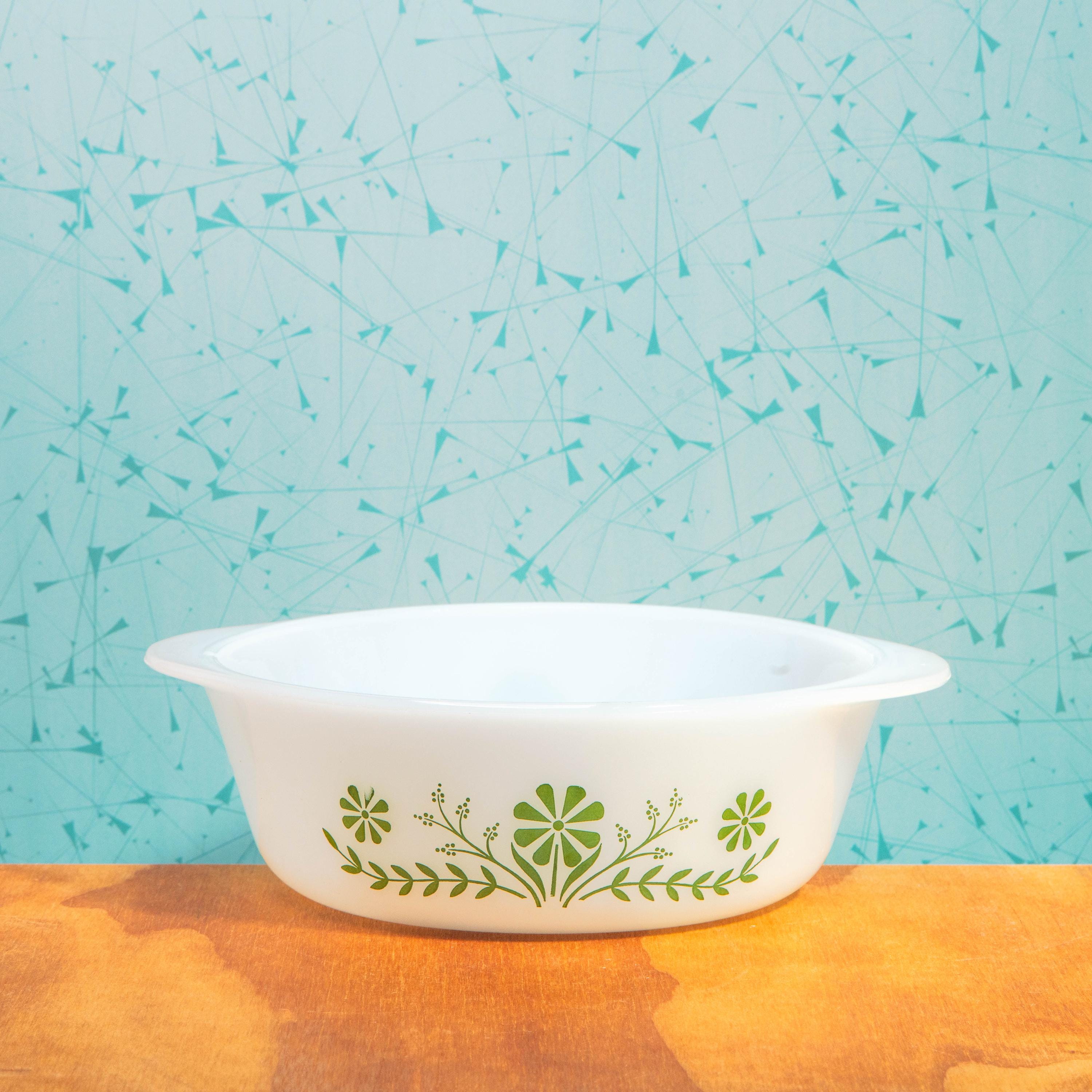Vintage Glasbake J-2600 1 1/2 Quart Baking Dish | Mid Century Bakeware