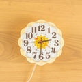 Vintage Timex Electric Daisy Flower Wall Clock | Mid Century MCM