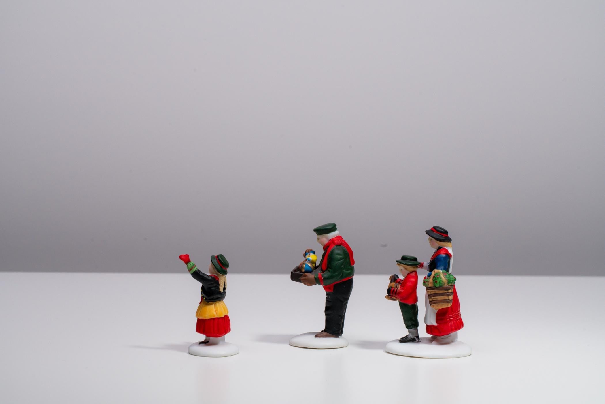Vintage Department 56 Heritage Village Accessory - The Toy Peddler | Christmas Decoration
