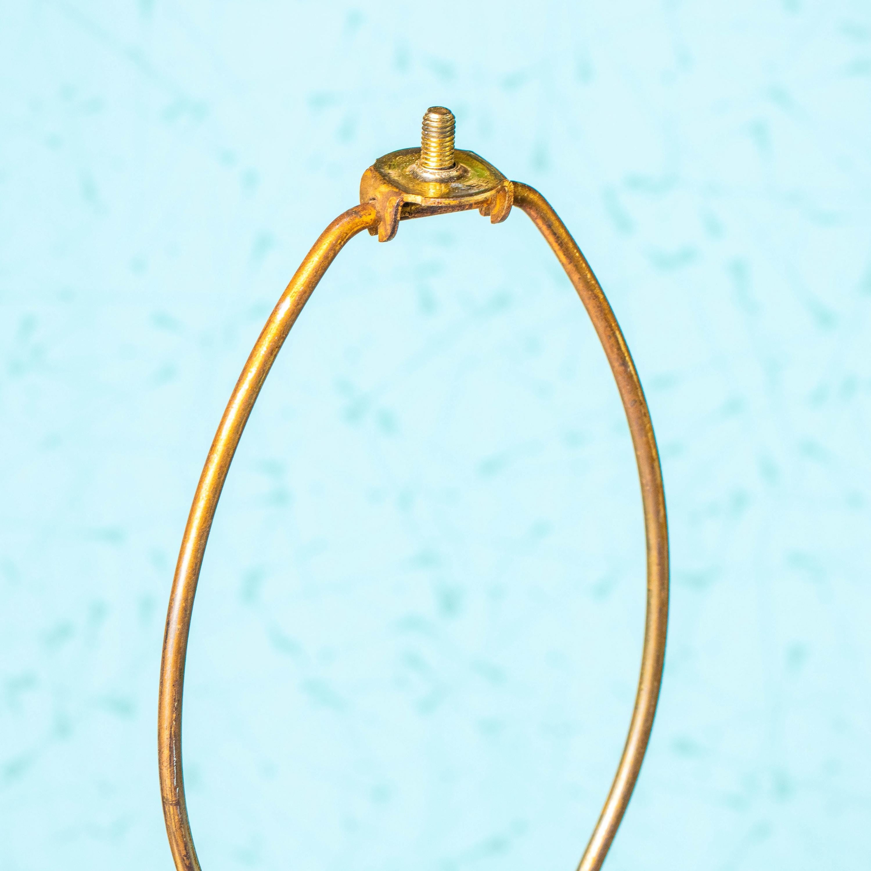 Vintage Honi Chilo Style Ceramic Wood with Inner Shade Dual-Bulb Brass Base and Accent Table Lamp | Mid Century