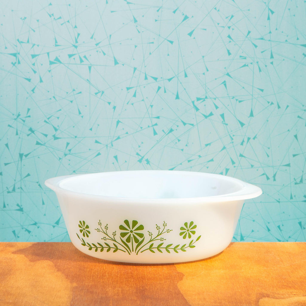 Vintage Glasbake J-2600 1 1/2 Quart Baking Dish | Mid Century Bakeware