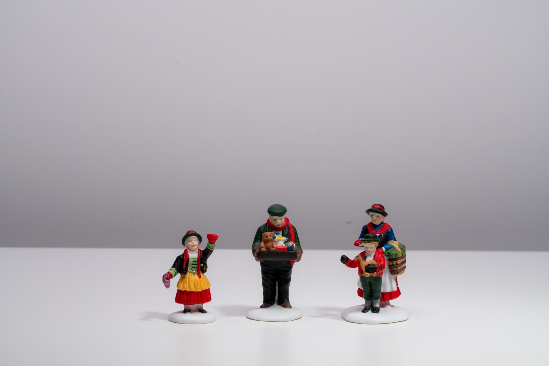 Vintage Department 56 Heritage Village Accessory - The Toy Peddler | Christmas Decoration