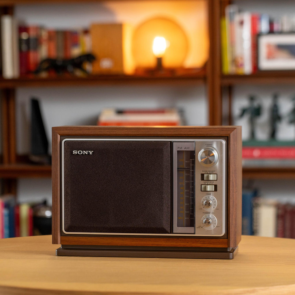 Vintage Sony ICF-9740W FM/AM 2-Band Radio | Mid Century Electronics