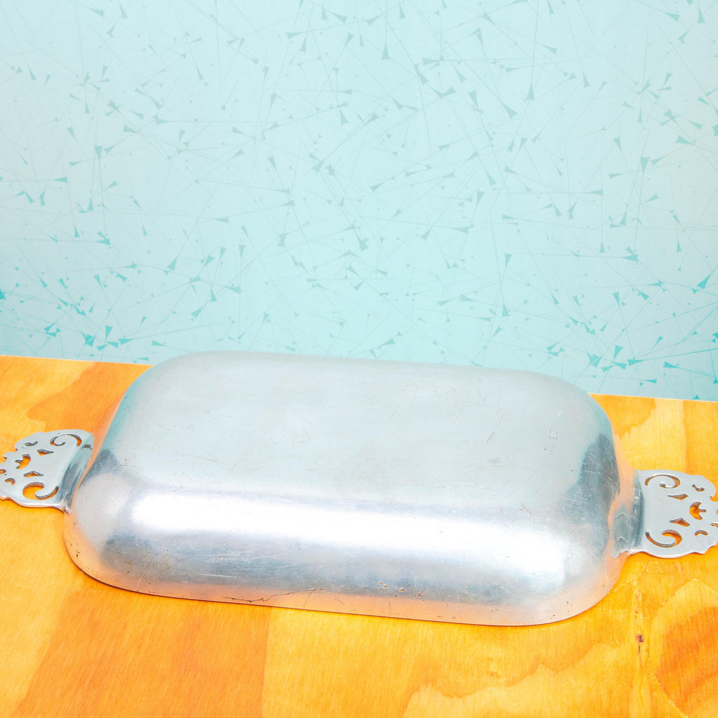 Vintage Nambe 210 Metal Alloy Baking Dish | Mid Century Cookware