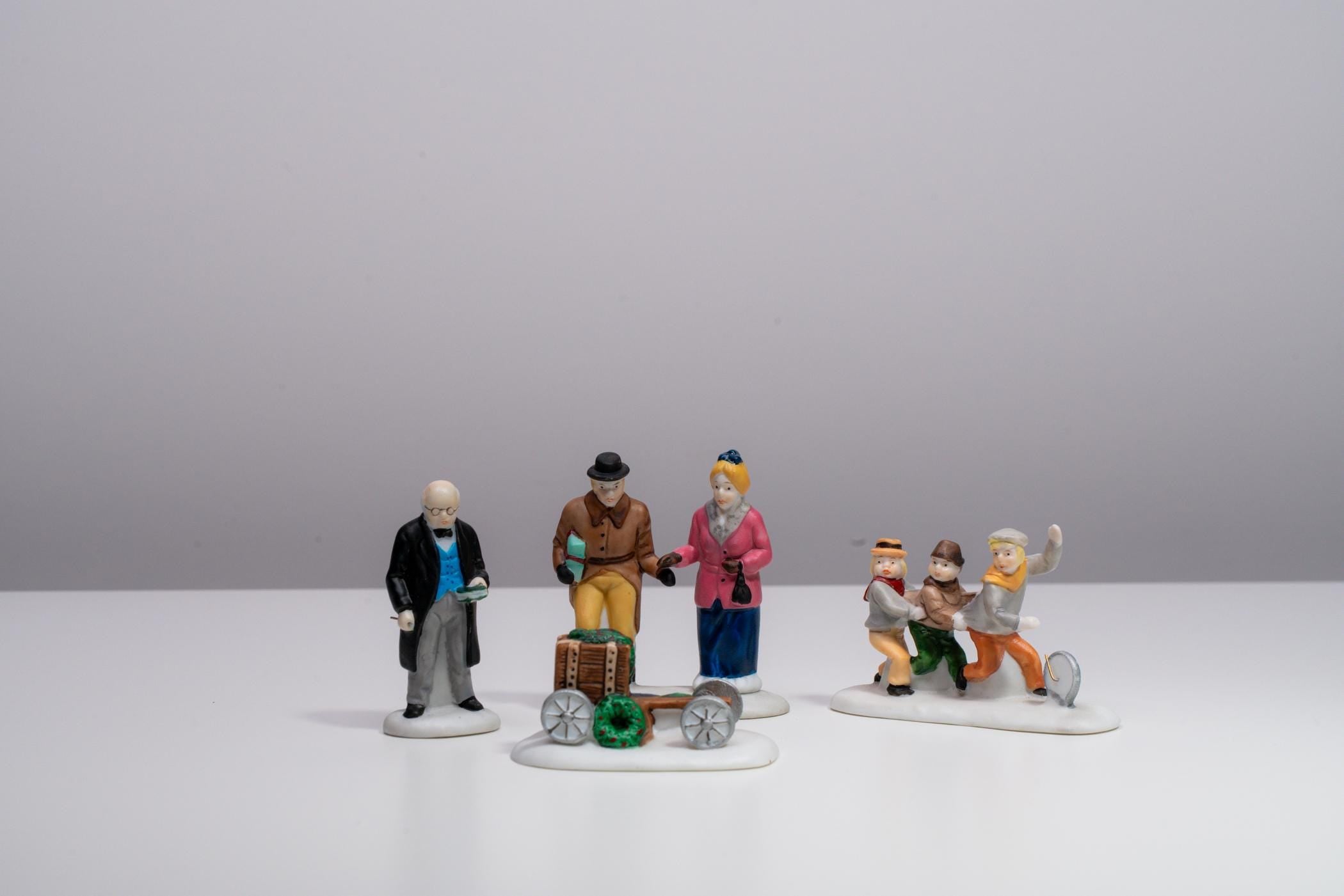 Vintage Department 56 Heritage Village Accessory - Nicholas Nickelby | Christmas Decoration