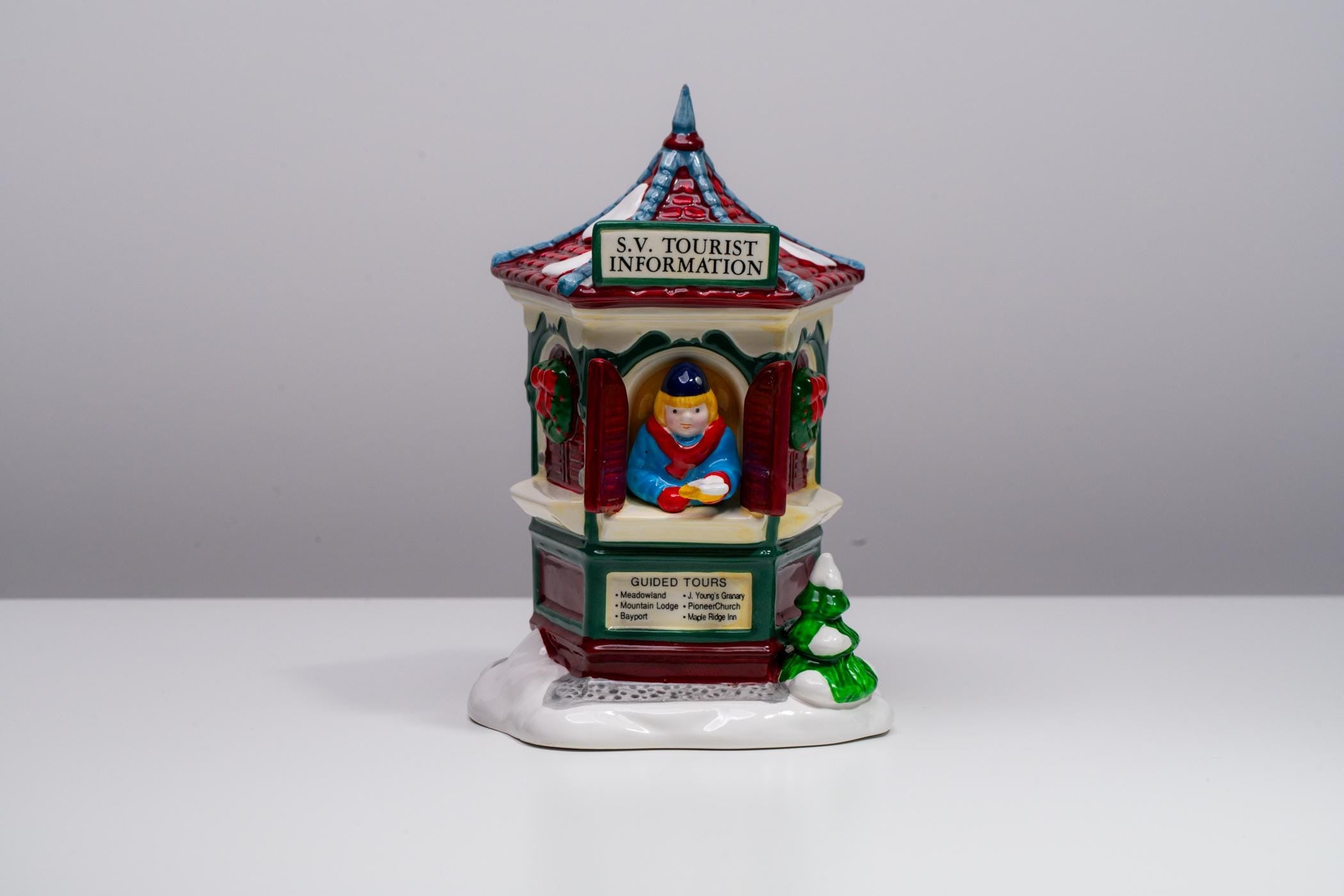 Vintage Department 56 Snow Village Accessory - Tour the Village | Christmas Decoration