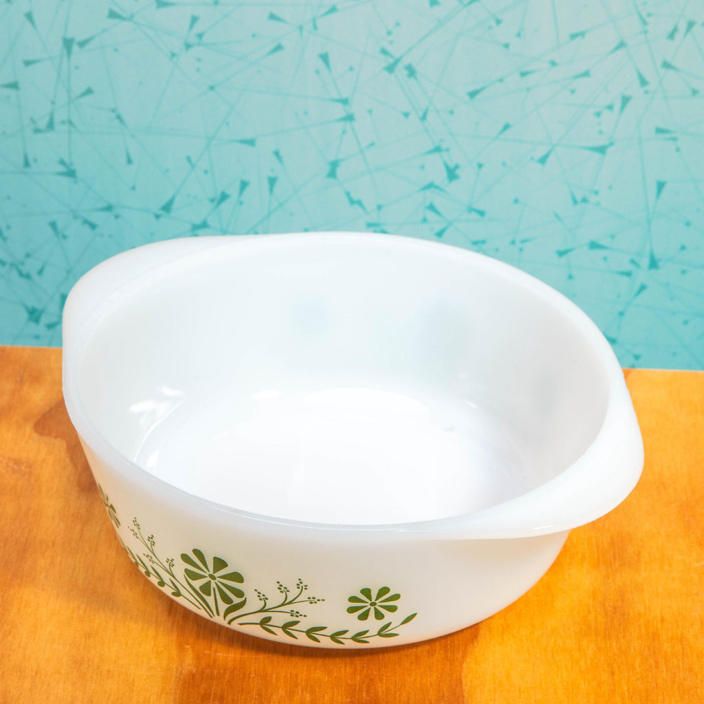 Vintage Glasbake J-2600 1 1/2 Quart Baking Dish | Mid Century Bakeware