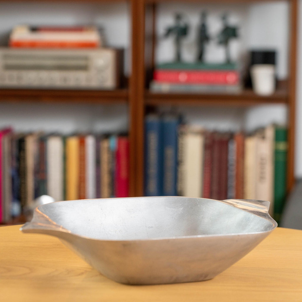 Vintage Nambe 516 Metal Alloy Baking Dish with Lid | Mid Century Cookware