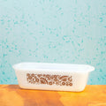 Vintage Glasbake J522-1 1/2 Quart Bread Baking Dish | Mid Century Bakeware
