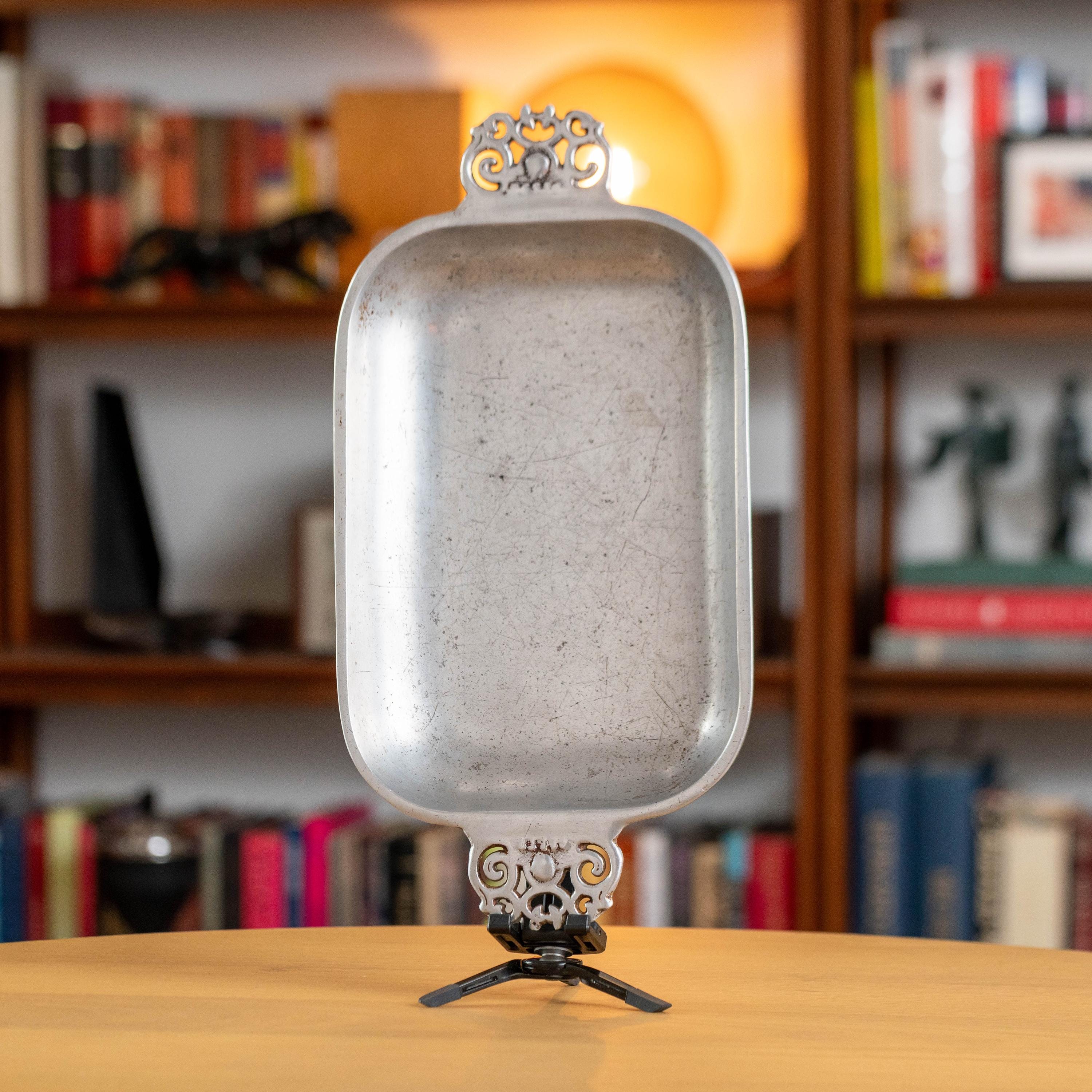 Vintage Nambe 210 Metal Alloy Baking Dish | Mid Century Cookware