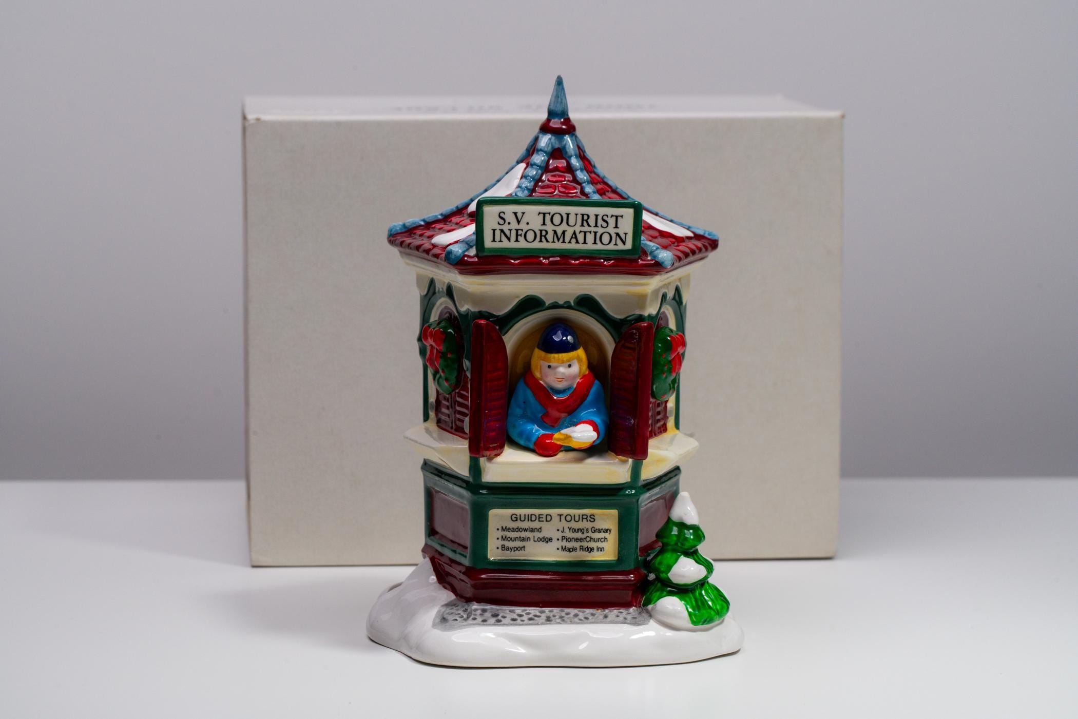 Vintage Department 56 Snow Village Accessory - Tour the Village | Christmas Decoration