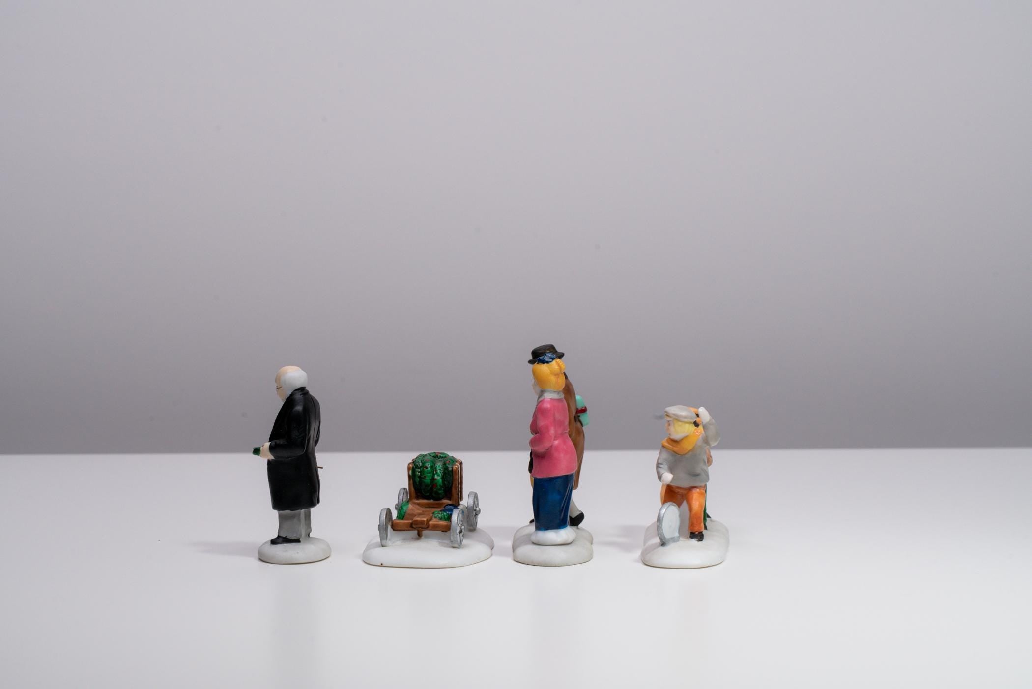 Vintage Department 56 Heritage Village Accessory - Nicholas Nickelby | Christmas Decoration