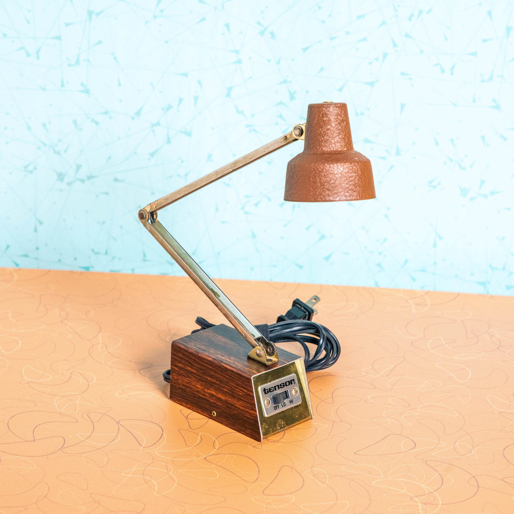 Vintage Tensor Folding Two-Setting Desk Task Lamp l | Mid Century